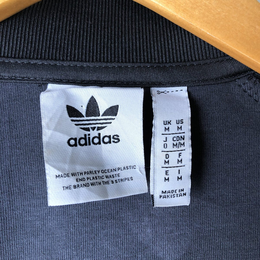 Adidas Originals Jersey Track Jacket Men's M recycled polyester black type Vintage Second Hand