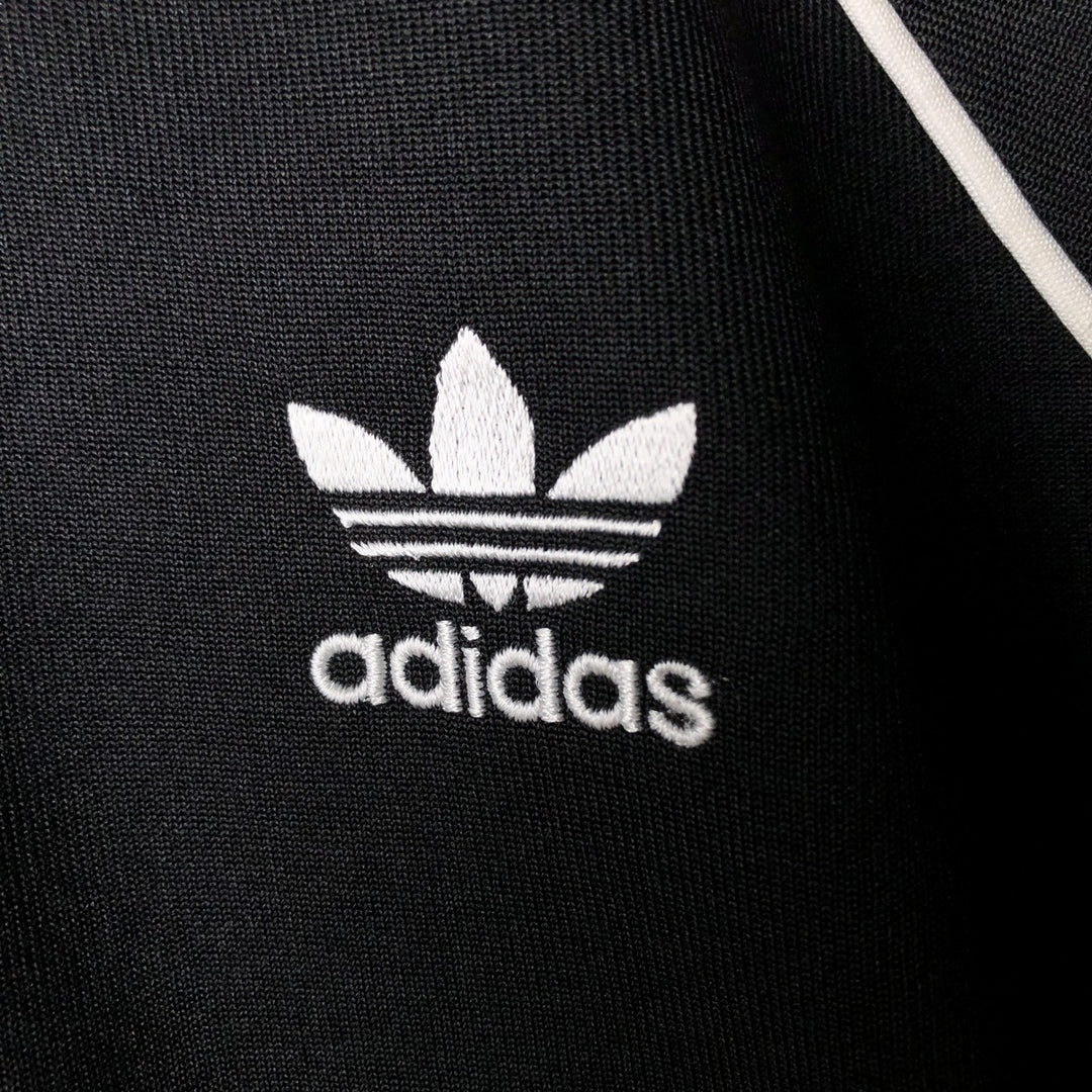 Adidas Originals Jersey Track Jacket Men's M recycled polyester black type Vintage Second Hand