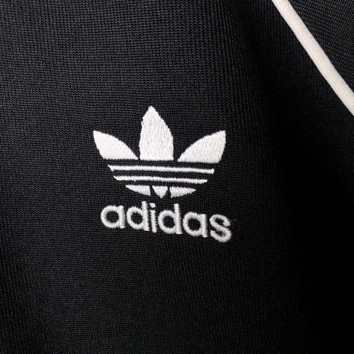 Adidas Originals Jersey Track Jacket Men's M recycled polyester black type Vintage Second Hand