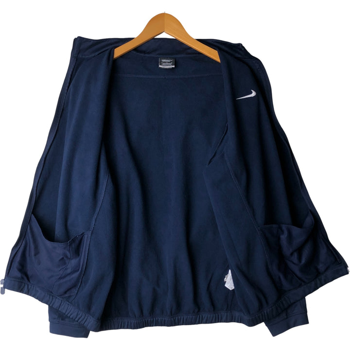 Nike THERMA-FIT Golf Track Jacket, Men's Size L polyester navy blue type Vintage Second Hand