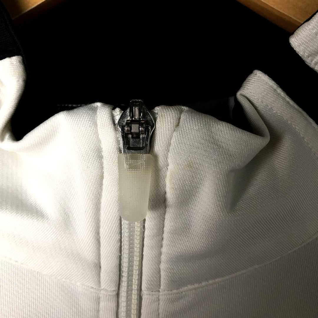 2000'S Nike Jersey Track Jacket, Women's, Size XL polyester pale white type Vintage Second Hand