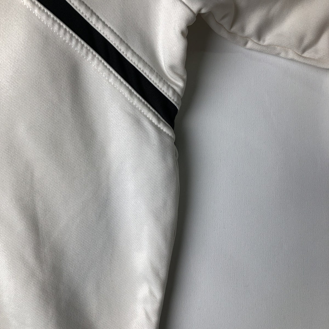 2000'S Nike Jersey Track Jacket, Women's, Size XL polyester pale white type Vintage Second Hand