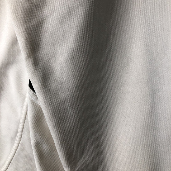 2000'S Nike Jersey Track Jacket, Women's, Size XL polyester pale white type Vintage Second Hand
