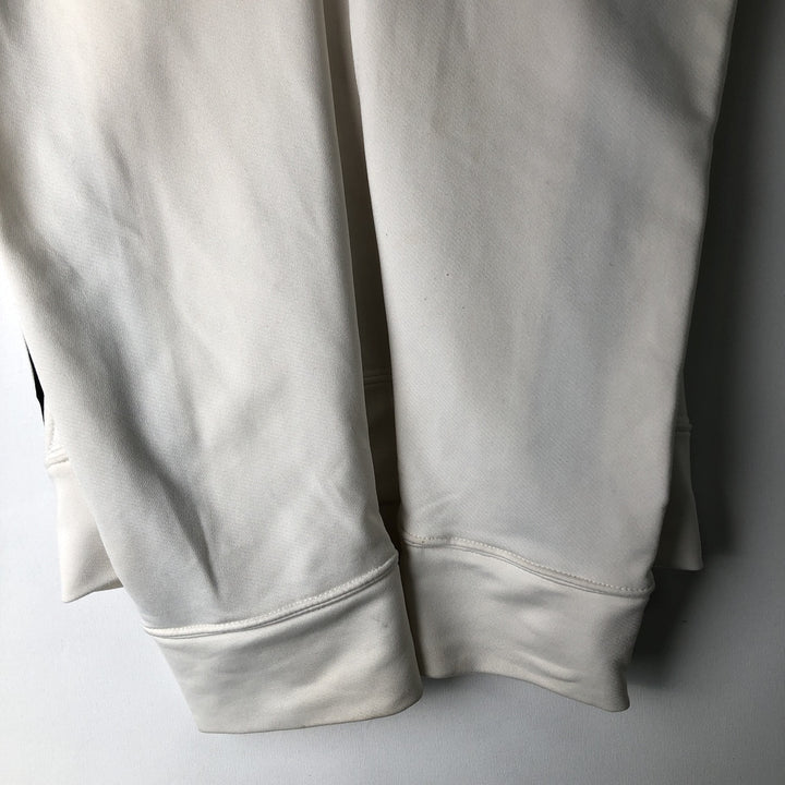 2000'S Nike Jersey Track Jacket, Women's, Size XL polyester pale white type Vintage Second Hand