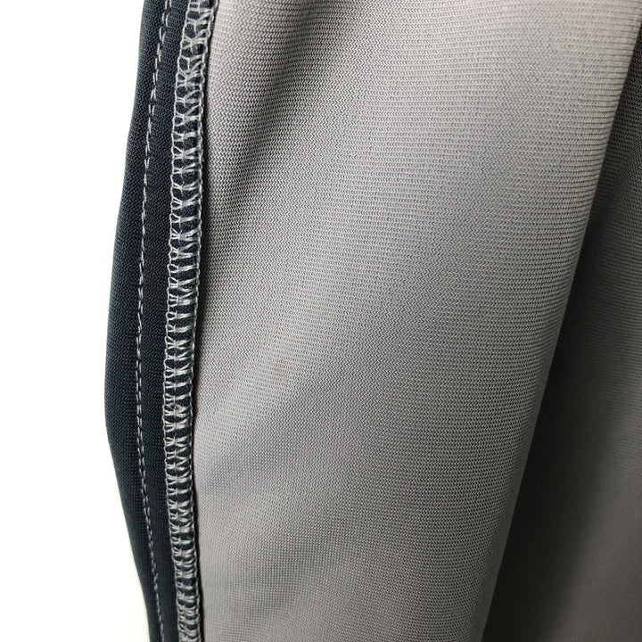 00'S adidas Velour Jersey Track Jacket Men's M size polyester gray type Vintage Second Hand