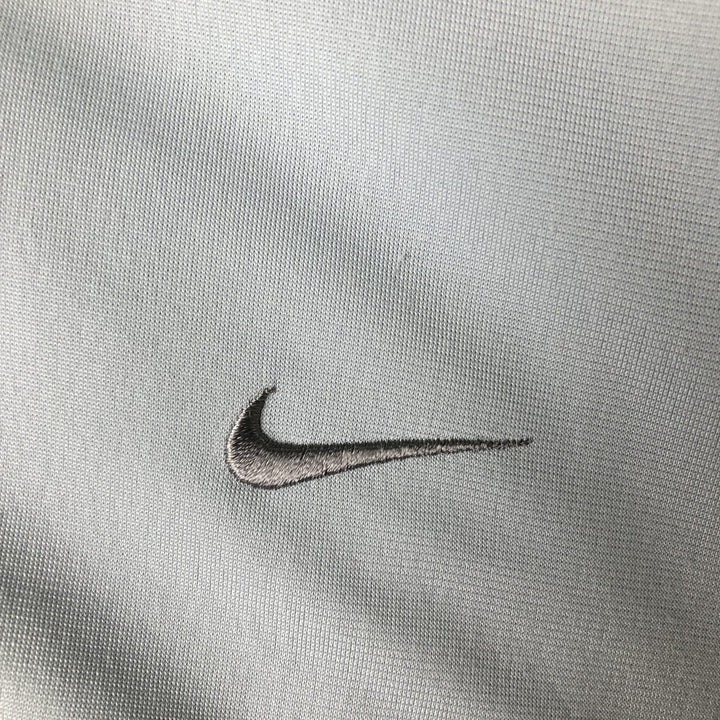 00'S Nike Jersey Track Jacket Men's L size polyester gray type Vintage Second Hand