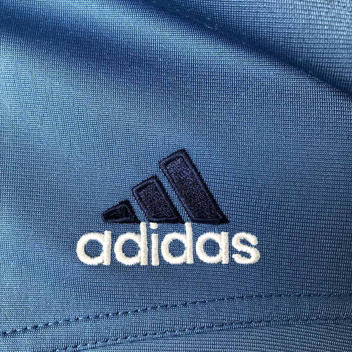 00'S adidas back logo jersey track jacket men's size L polyester blue type Vintage Second Hand