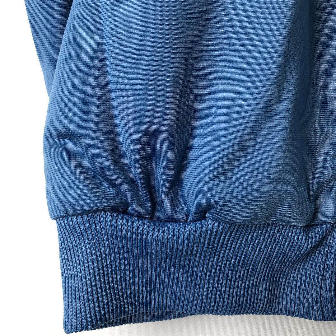 00'S adidas back logo jersey track jacket men's size L polyester blue type Vintage Second Hand