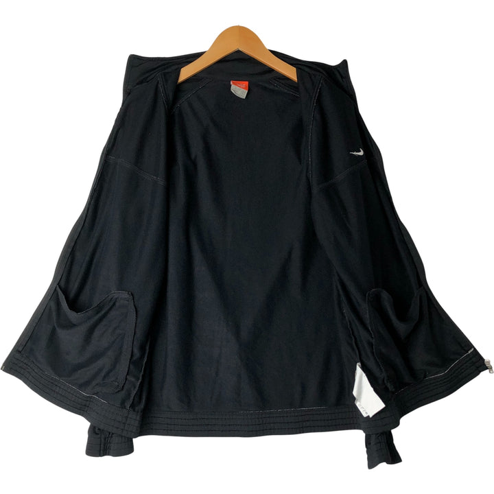 Nike Jersey Track Jacket Men's Size L polyester black type Vintage Second Hand