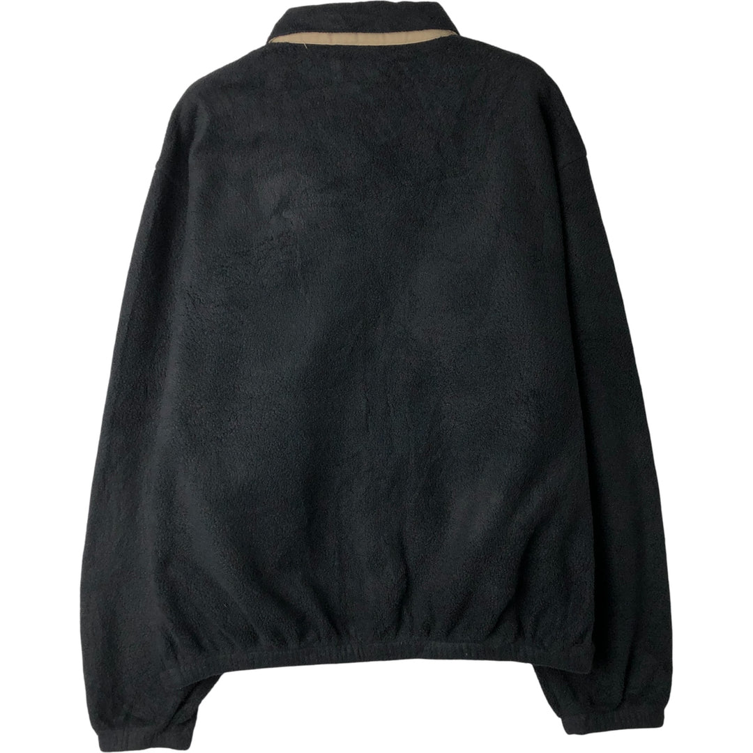 Ralph Lauren POLO by Ralph Lauren Swing Top Type Fleece Jacket Men's L size polyester black type Vintage Second Hand