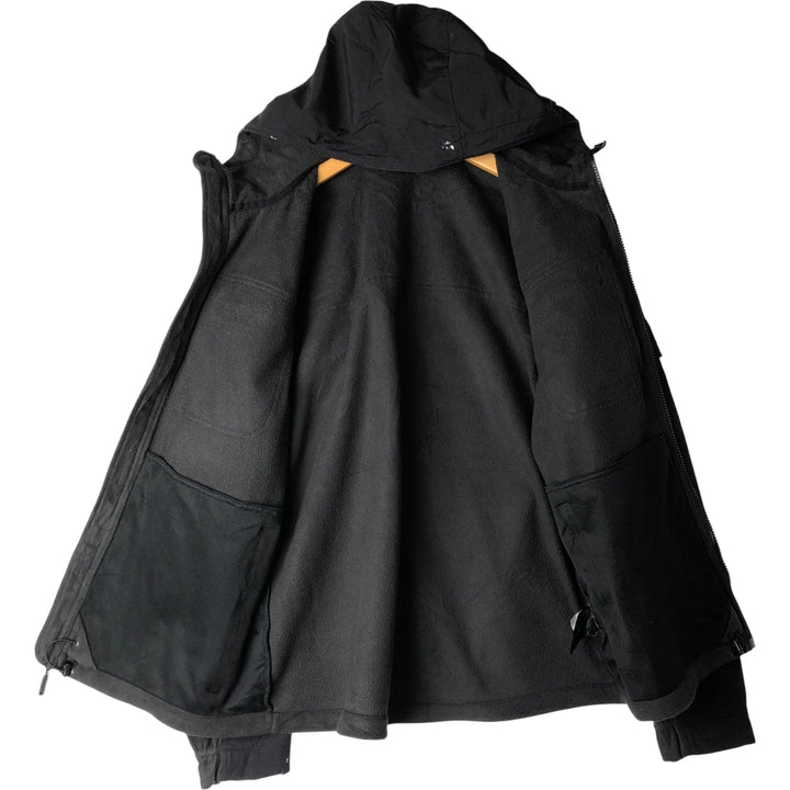 The North Face Salinas Nylon and Fleece Parka, Men's Size M polyester black type Vintage Second Hand