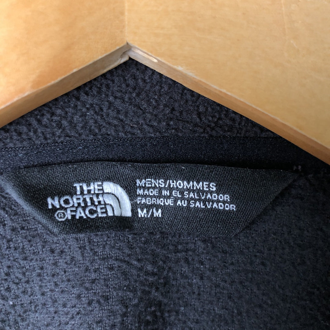 The North Face Salinas Nylon and Fleece Parka, Men's Size M polyester black type Vintage Second Hand