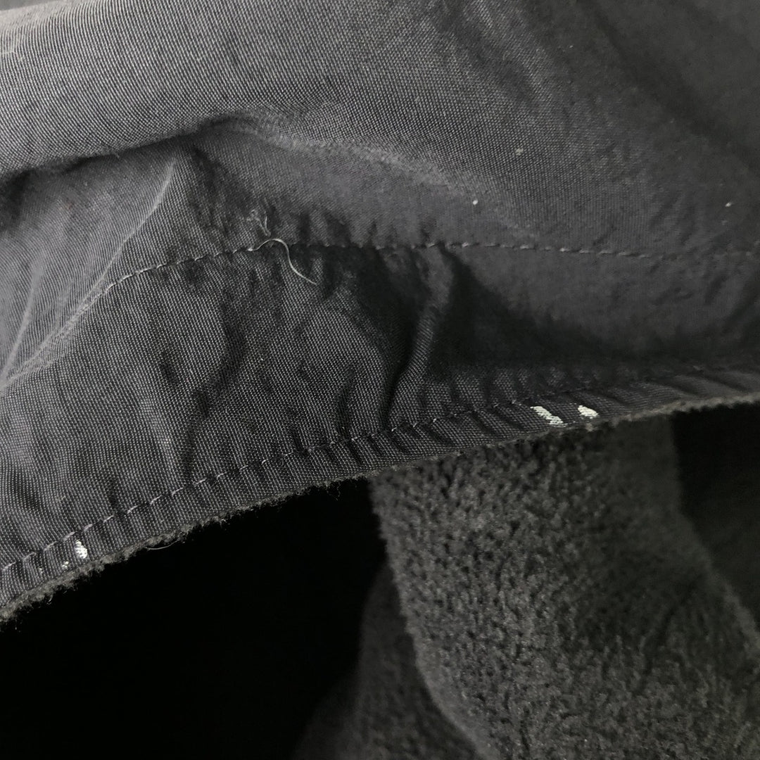 The North Face Salinas Nylon and Fleece Parka, Men's Size M polyester black type Vintage Second Hand