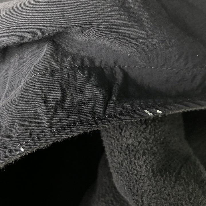 The North Face Salinas Nylon and Fleece Parka, Men's Size M polyester black type Vintage Second Hand