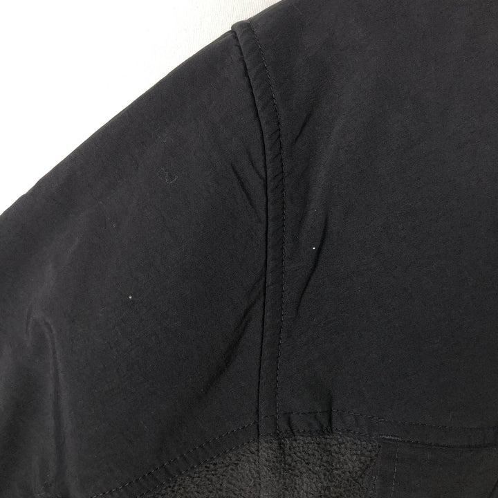 The North Face Salinas Nylon and Fleece Parka, Men's Size M polyester black type Vintage Second Hand