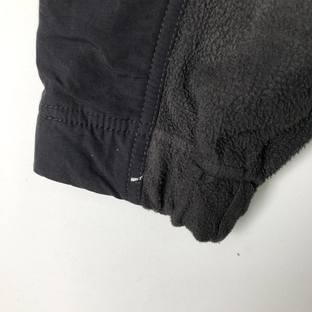 The North Face Salinas Nylon and Fleece Parka, Men's Size M polyester black type Vintage Second Hand