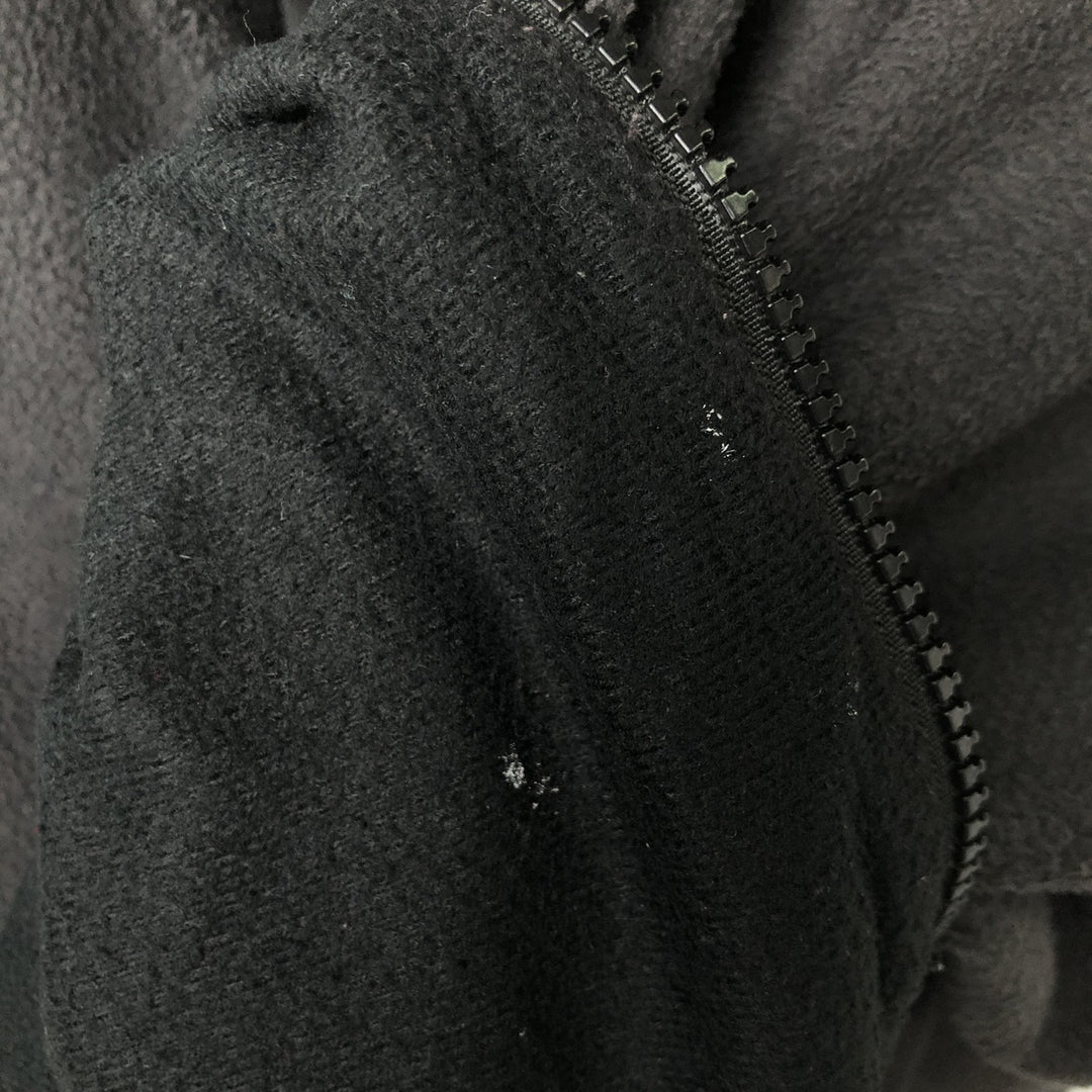 The North Face Salinas Nylon and Fleece Parka, Men's Size M polyester black type Vintage Second Hand