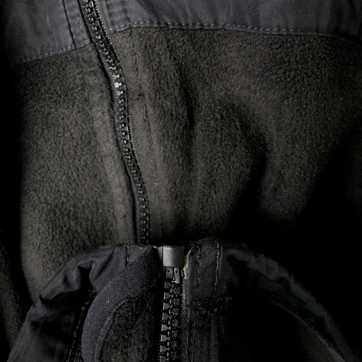 Ralph Lauren POLO by Ralph Lauren fleece jacket, men's size S polyester black type Vintage Second Hand