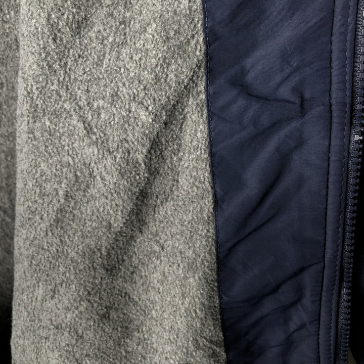 90s-00'S LLBean Men's XL Vintage Padded Puffer Jacket Nylon navy blue type Vintage Second Hand