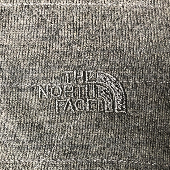 The North Face Camouflage Pattern Fleece Reversible Puffer Jacket (Men's Size L) polyester gray type Vintage Second Hand