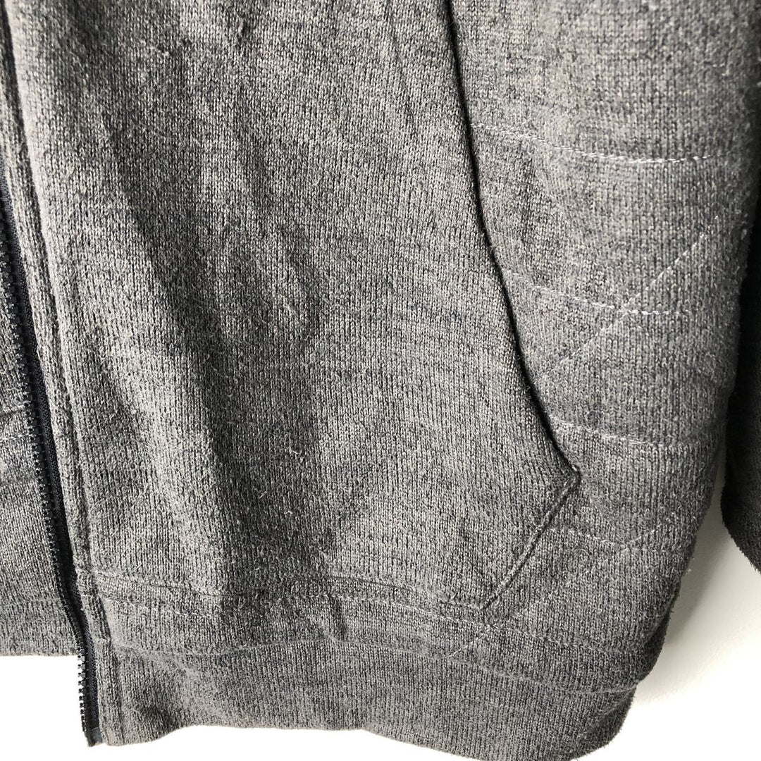 The North Face Camouflage Pattern Fleece Reversible Puffer Jacket (Men's Size L) polyester gray type Vintage Second Hand