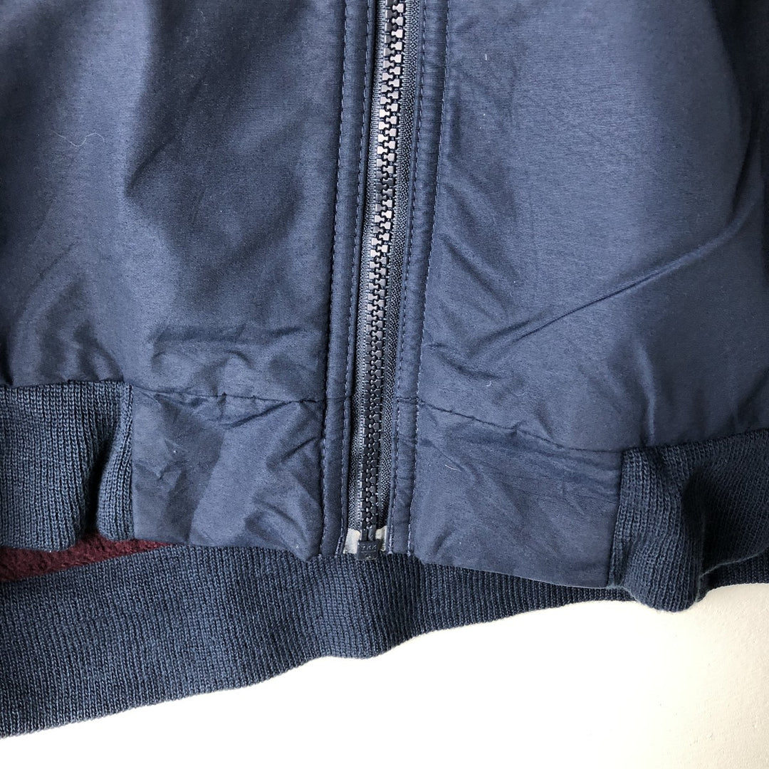 90s-00'S LLBean Men's XL Vintage Padded Puffer Jacket Nylon navy blue type Vintage Second Hand