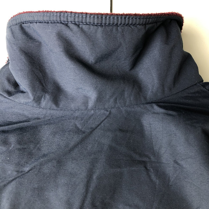 90s-00'S LLBean Men's XL Vintage Padded Puffer Jacket Nylon navy blue type Vintage Second Hand