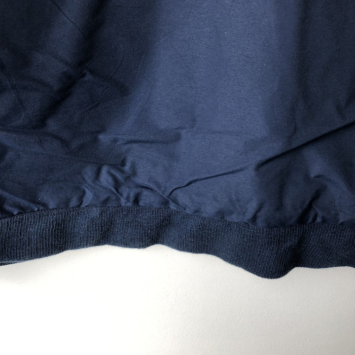 90s-00'S LLBean Men's XL Vintage Padded Puffer Jacket Nylon navy blue type Vintage Second Hand