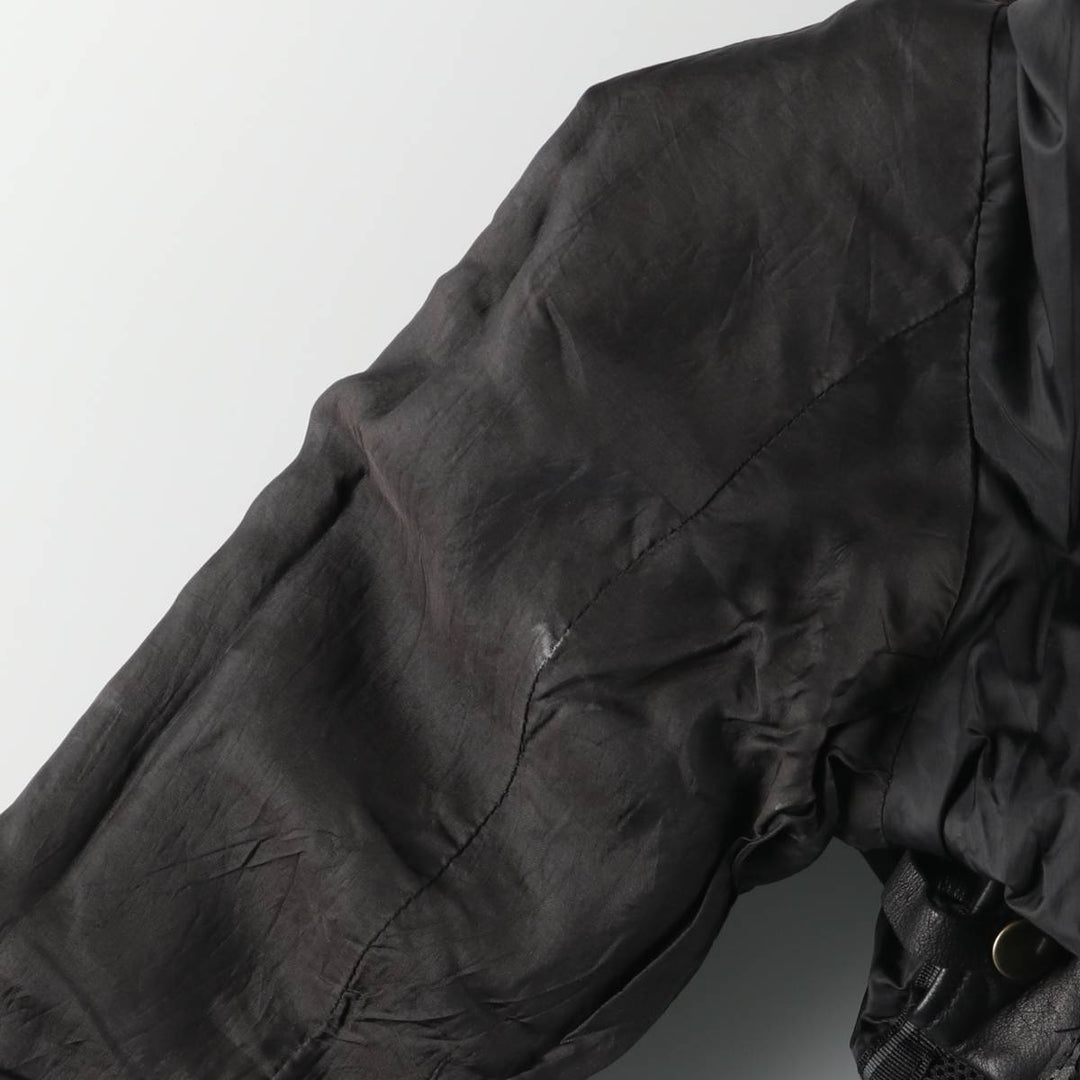 VENT COUVERT Swing Top Leather Blouson, Men's Size M unclear brown type Vintage Second Hand