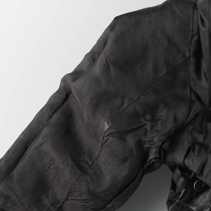 VENT COUVERT Swing Top Leather Blouson, Men's Size M unclear brown type Vintage Second Hand
