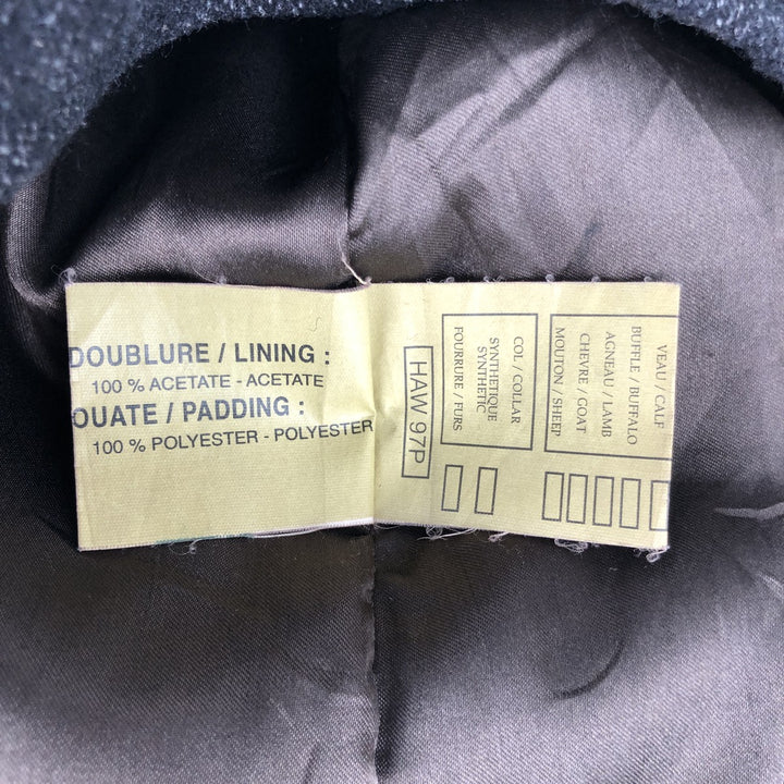 REDSKINS Padded Leather Blouson, Men's Size XL Genuine Leather Cowhide brown type Vintage Second Hand