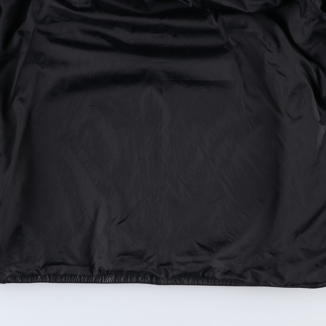 Wilsons Leather M.Julian Leather Car Coat, Men's Size L genuine leather black type Vintage Second Hand