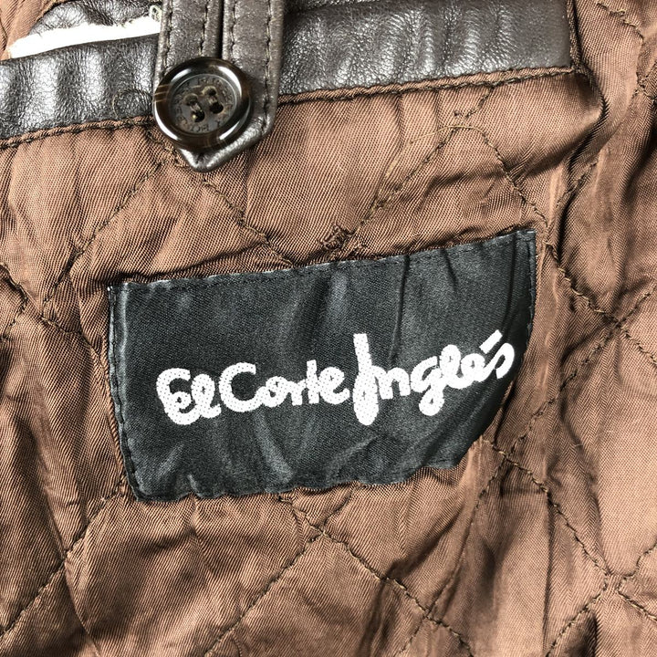 Burberry's BURBERRY LONDON leather jacket, men's size L genuine leather brown type Vintage Second Hand