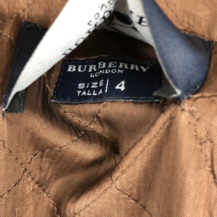 Burberry's BURBERRY LONDON leather jacket, men's size L genuine leather brown type Vintage Second Hand