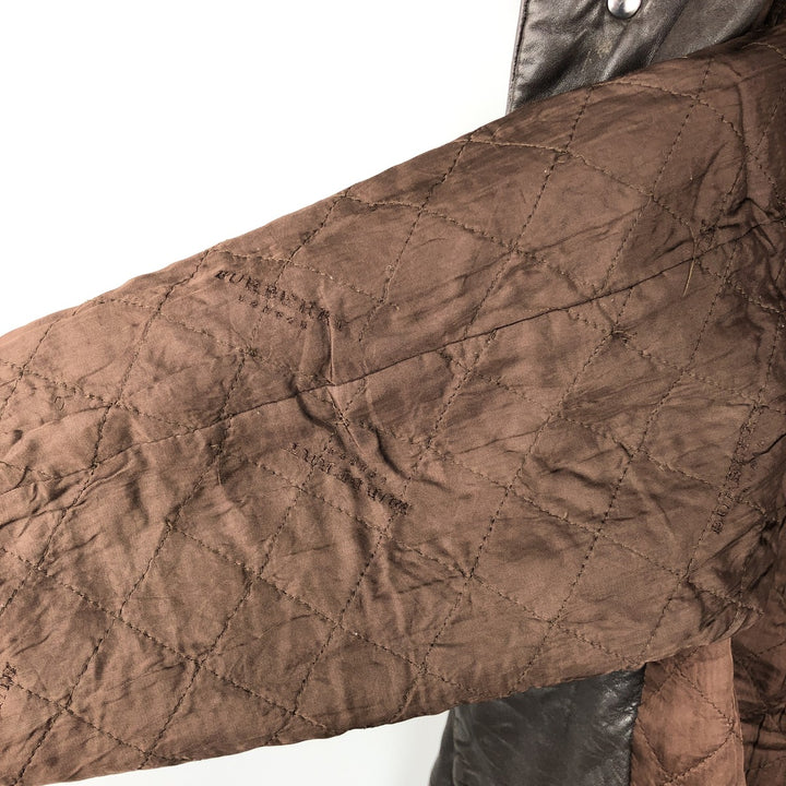 Burberry's BURBERRY LONDON leather jacket, men's size L genuine leather brown type Vintage Second Hand