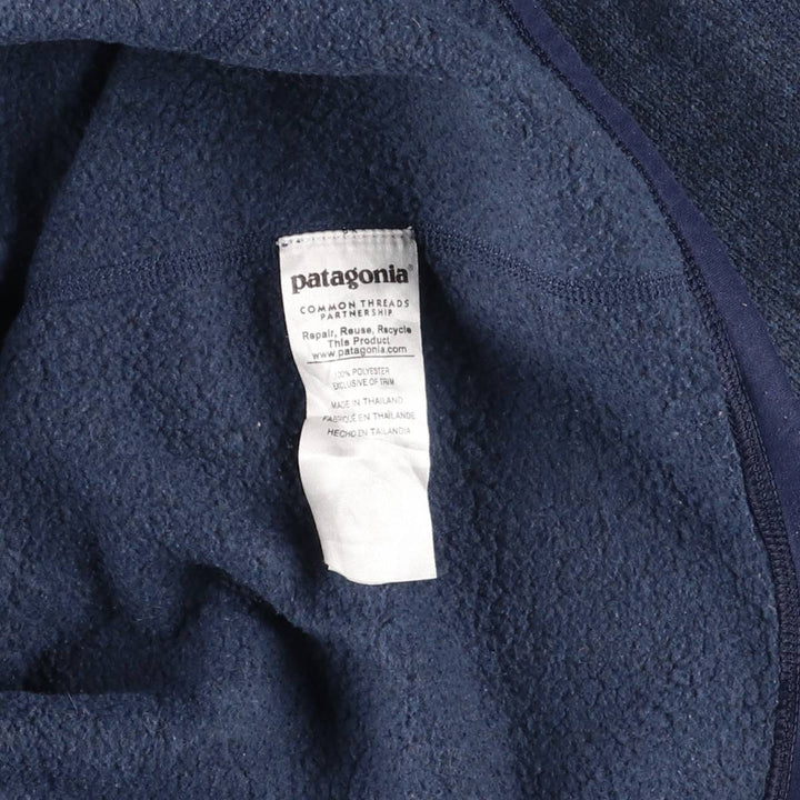 Patagonia Better Sweater 1 polyester navy blue type Vintage Second Hand