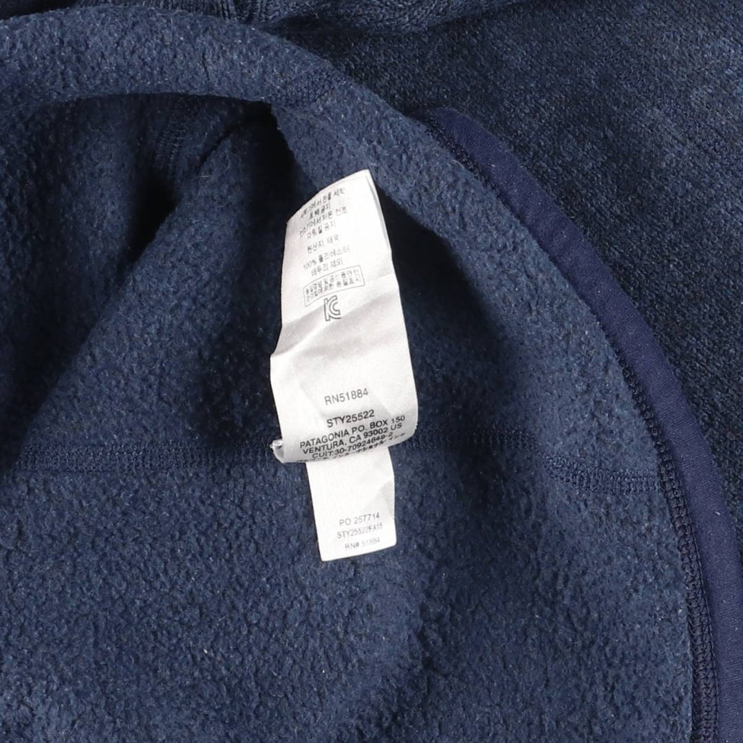 Patagonia Better Sweater 1 polyester navy blue type Vintage Second Hand