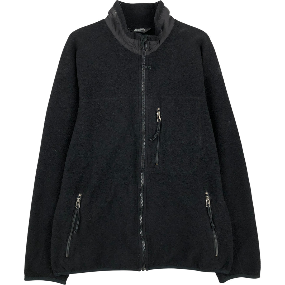 MOUNTAIN EQUIPMENT Fleece Jacket, Women's Size L unclear black type Vintage Second Hand