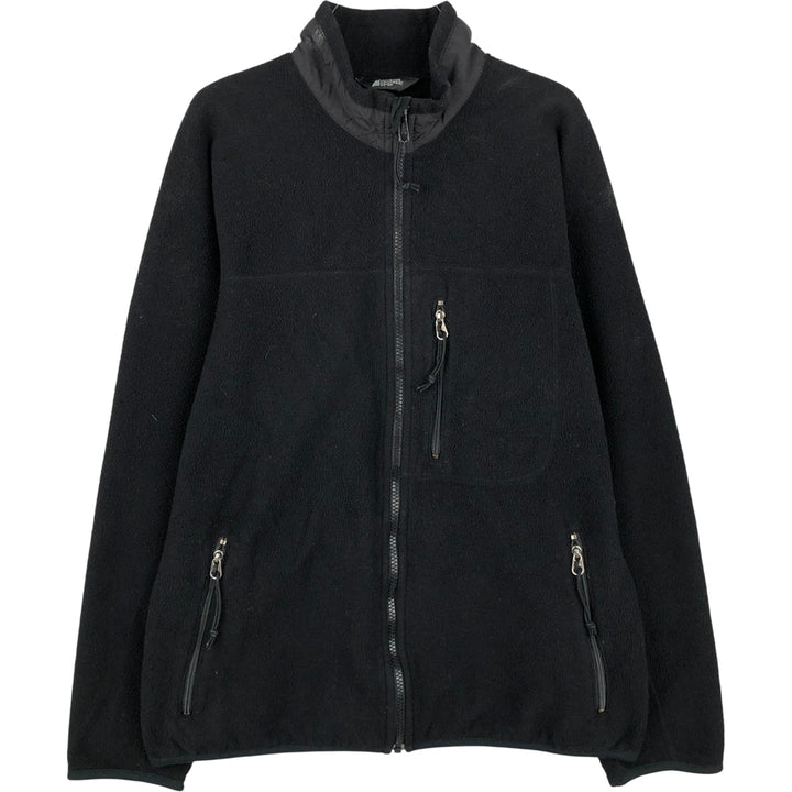 MOUNTAIN EQUIPMENT Fleece Jacket, Women's Size L unclear black type Vintage Second Hand