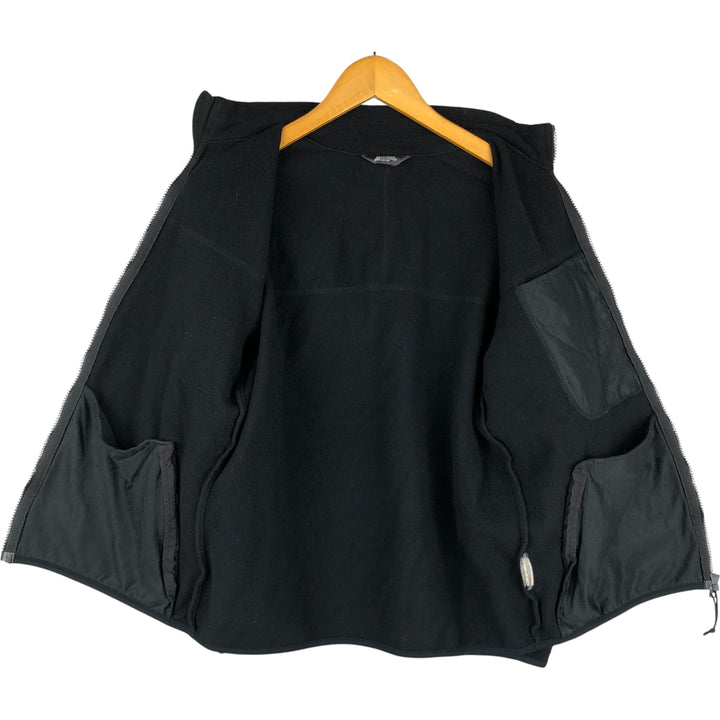 MOUNTAIN EQUIPMENT Fleece Jacket, Women's Size L unclear black type Vintage Second Hand