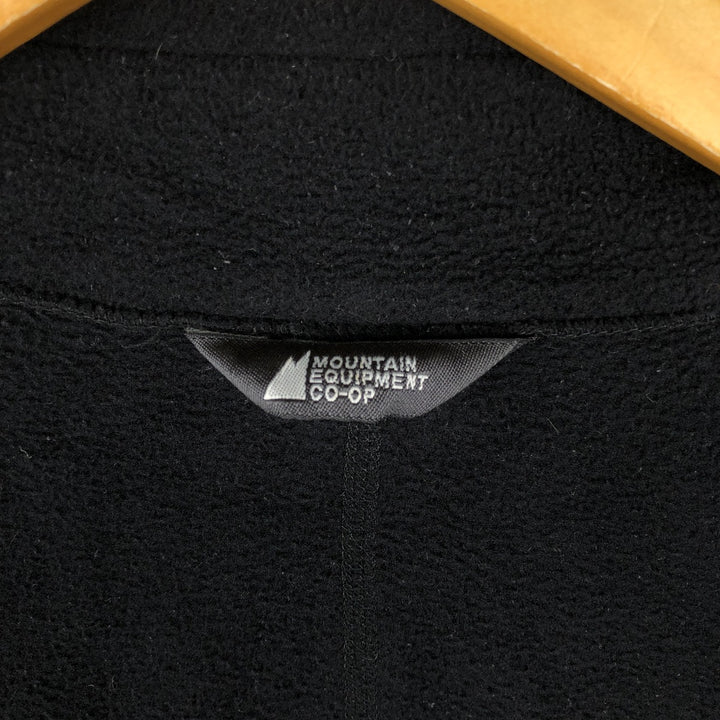 MOUNTAIN EQUIPMENT Fleece Jacket, Women's Size L unclear black type Vintage Second Hand
