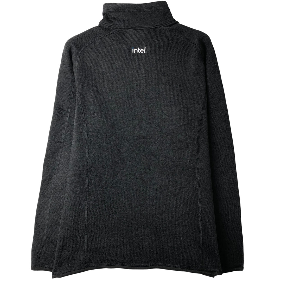 Patagonia Better Sweater Pullover 25618FA21 Half-Zip Intel Fleece Pullover, Women's XL recycled polyester black type Vintage Second Hand