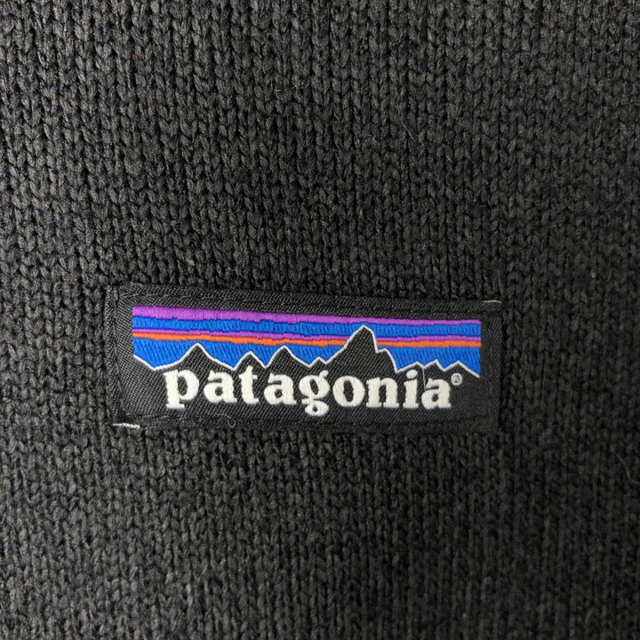 Patagonia Better Sweater Pullover 25618FA21 Half-Zip Intel Fleece Pullover, Women's XL recycled polyester black type Vintage Second Hand