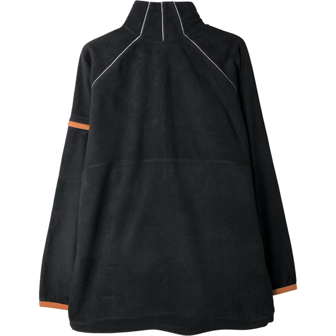 Vintage 90'S adidas CLIMAWARM half-zip fleece pullover, men's size small polyester black type Vintage Second Hand