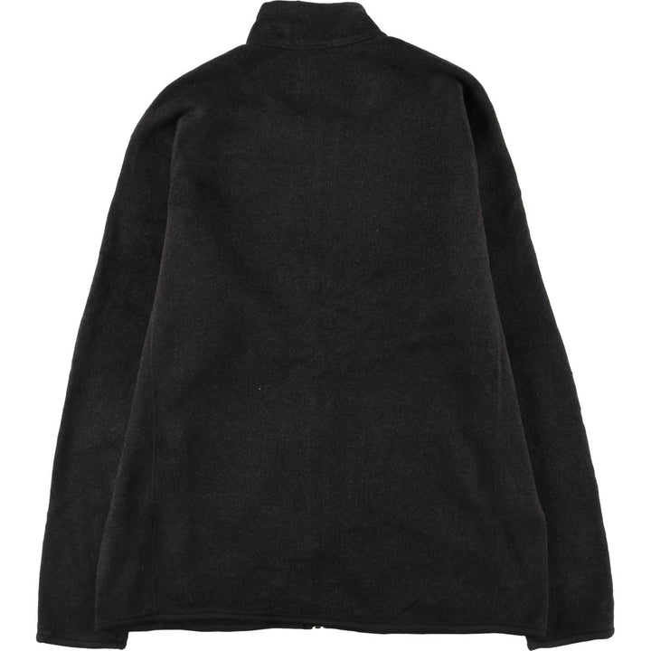 Patagonia Better Sweater Jacket 25527SP18 Fleece Jacket, Men's XL polyester black type Vintage Second Hand