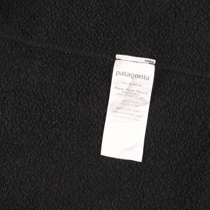 Patagonia Better Sweater Jacket 25527SP18 Fleece Jacket, Men's XL polyester black type Vintage Second Hand