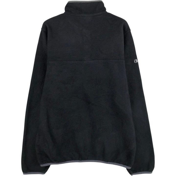 Patagonia Lightweight Synchilla Snap-T 25455FA16 Half-Snap Fleece Pullover (Women's Size M) polyester black type Vintage Second Hand
