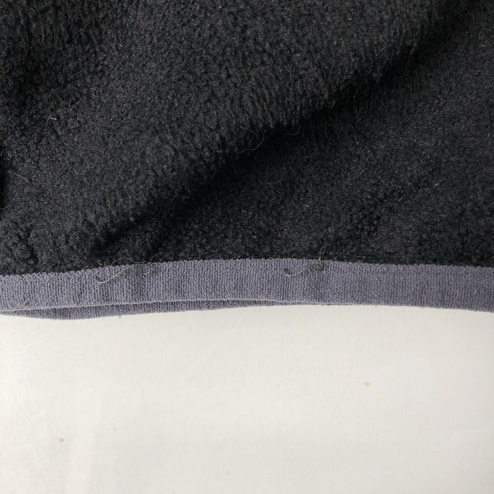 Patagonia Lightweight Synchilla Snap-T 25455FA16 Half-Snap Fleece Pullover (Women's Size M) polyester black type Vintage Second Hand