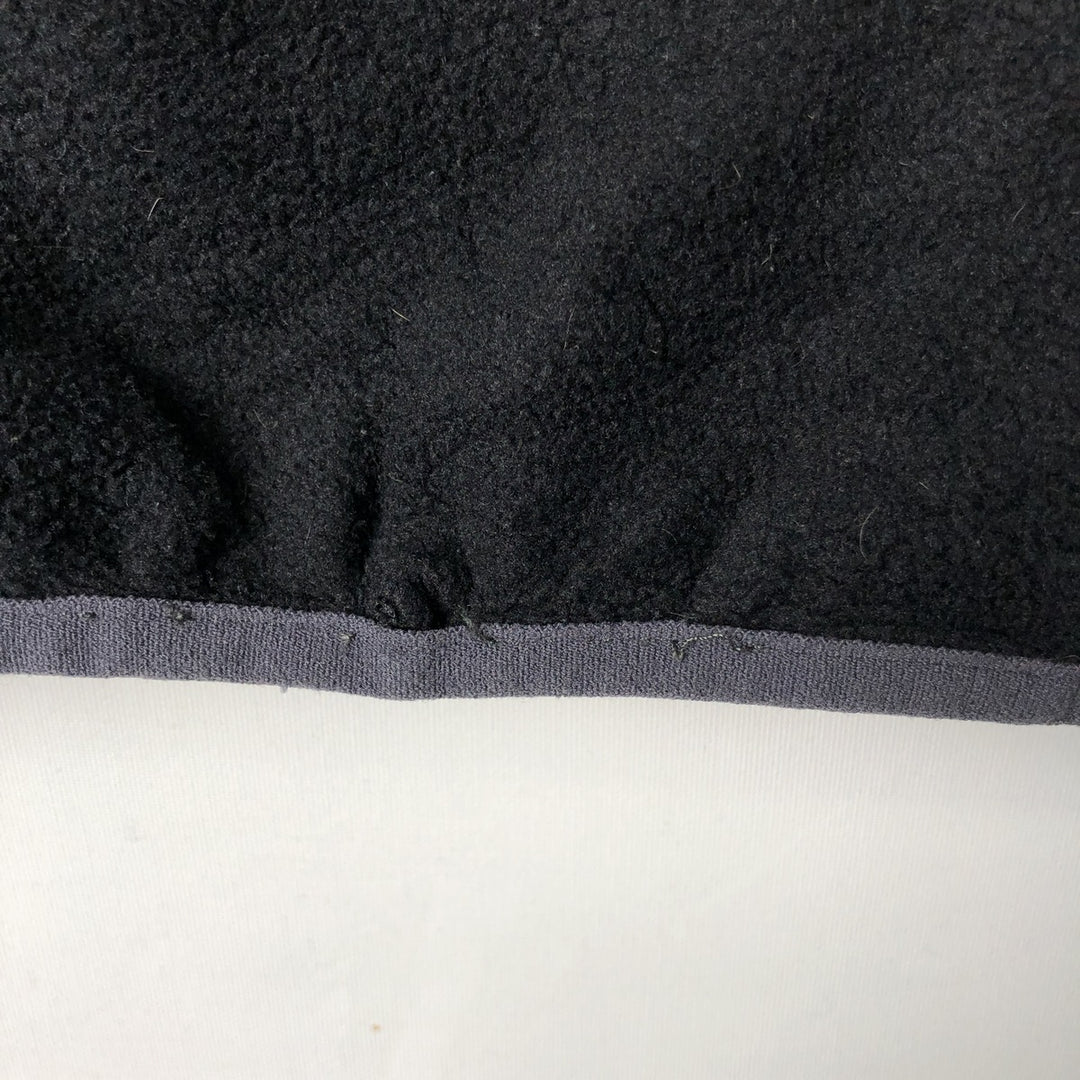 Patagonia Lightweight Synchilla Snap-T 25455FA16 Half-Snap Fleece Pullover (Women's Size M) polyester black type Vintage Second Hand