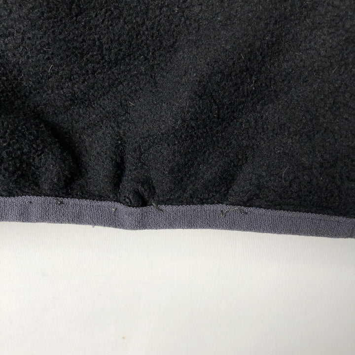 Patagonia Lightweight Synchilla Snap-T 25455FA16 Half-Snap Fleece Pullover (Women's Size M) polyester black type Vintage Second Hand